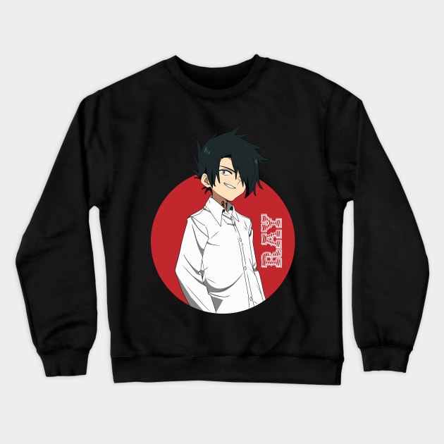 the promised neverland - Ray Crewneck Sweatshirt by Hala Art